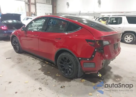 2022 Tesla Model Y Long Range Dual Motor All-Wheel Drive из США, поврежденный, VIN 7SAYGDEE9NF523264